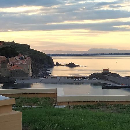 Location Vue Mer Du Samedi Au Samedi, Clim, Parking, Piscine, Plage Collioure Exterior foto