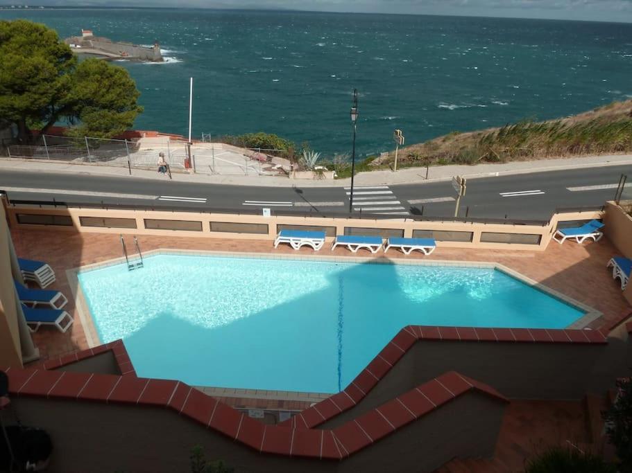 Location Vue Mer Du Samedi Au Samedi, Clim, Parking, Piscine, Plage Collioure Exterior foto