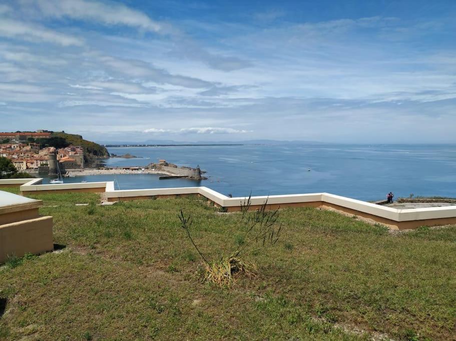 Location Vue Mer Du Samedi Au Samedi, Clim, Parking, Piscine, Plage Collioure Exterior foto